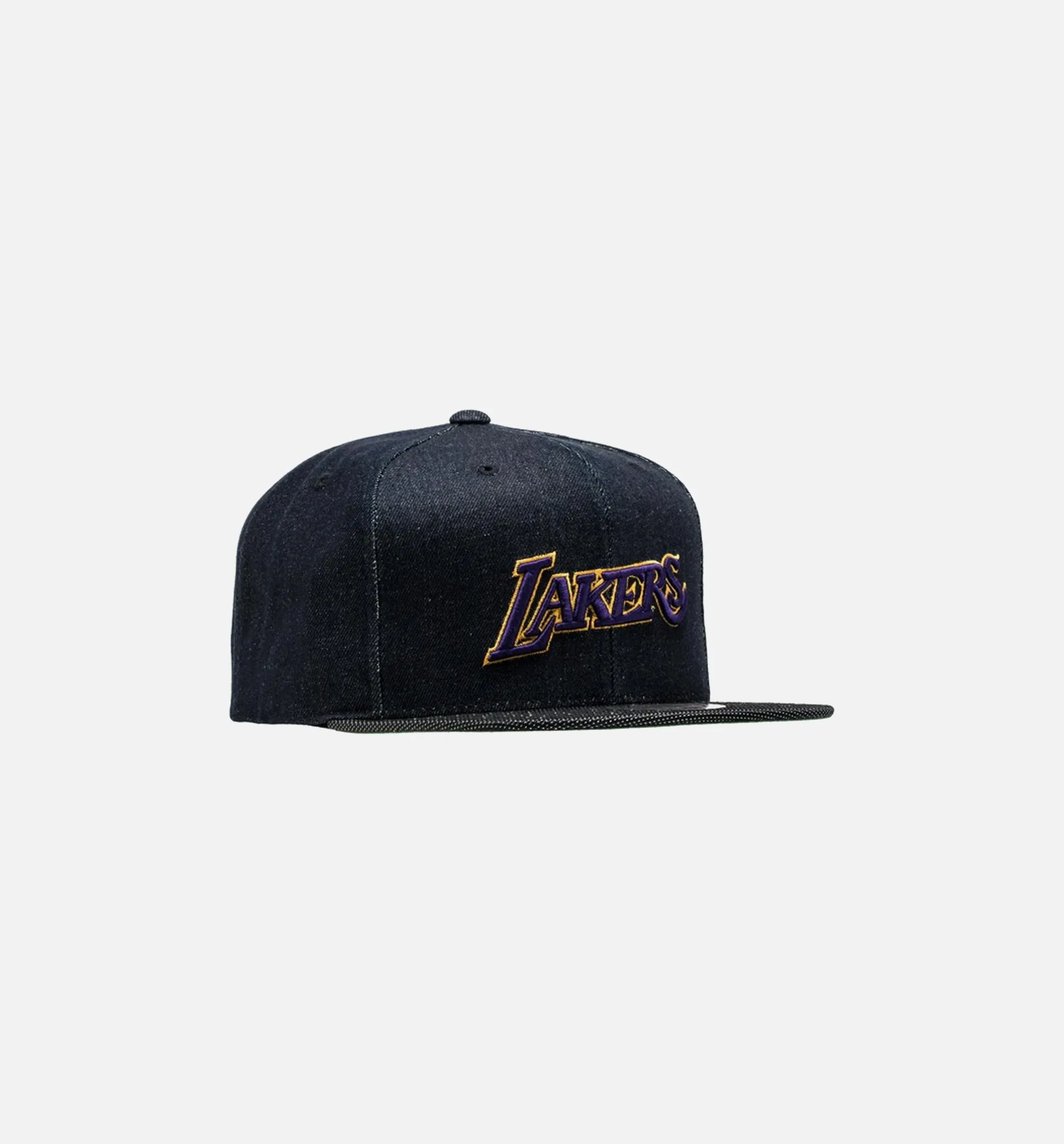 Los Angeles Lakers NBA Raw Snapback Men's - Denim/Yellow sold by Nice Kicks Retail