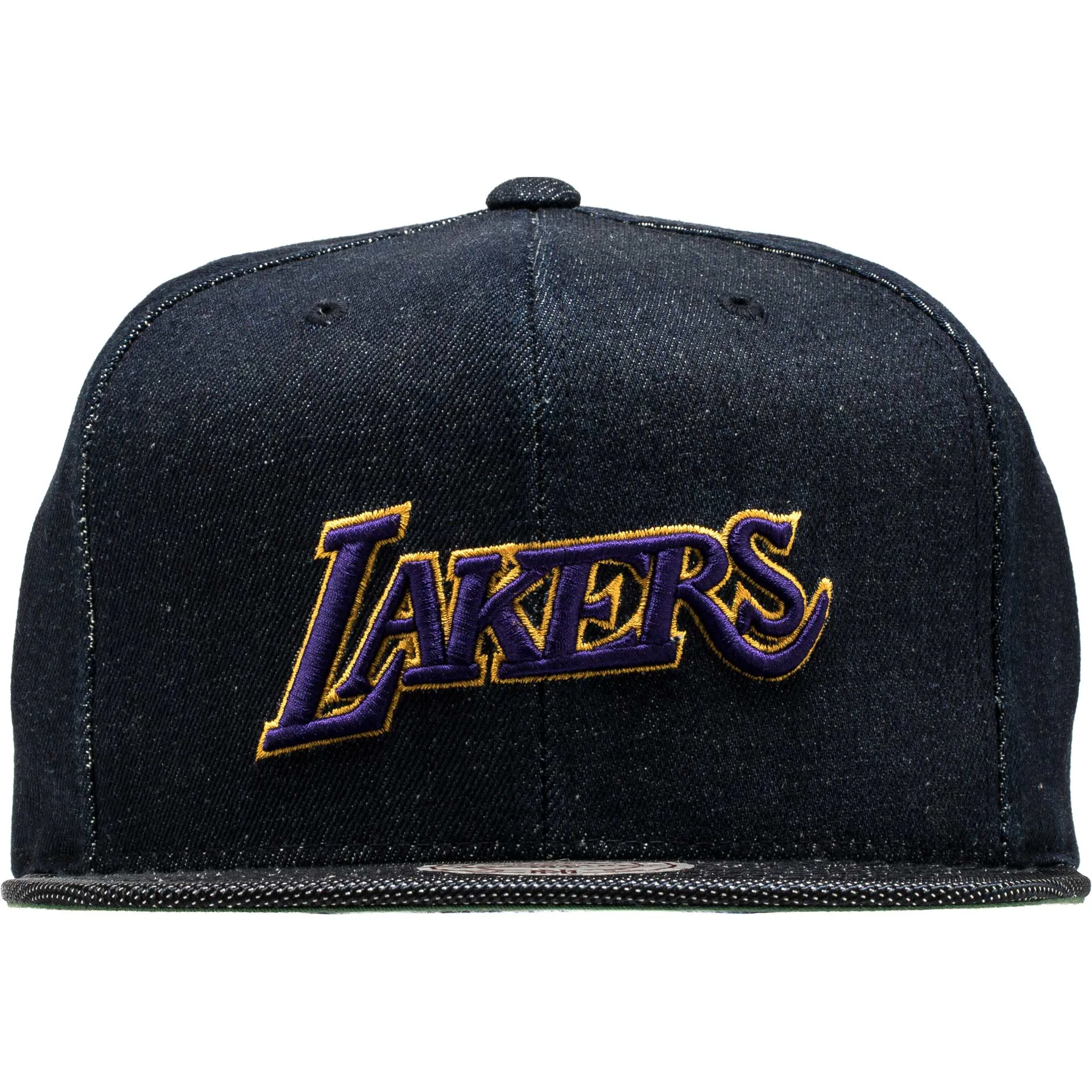 Los Angeles Lakers NBA Raw Snapback Men's - Denim/Yellow sold by Nice Kicks Retail product image thumbnail 4