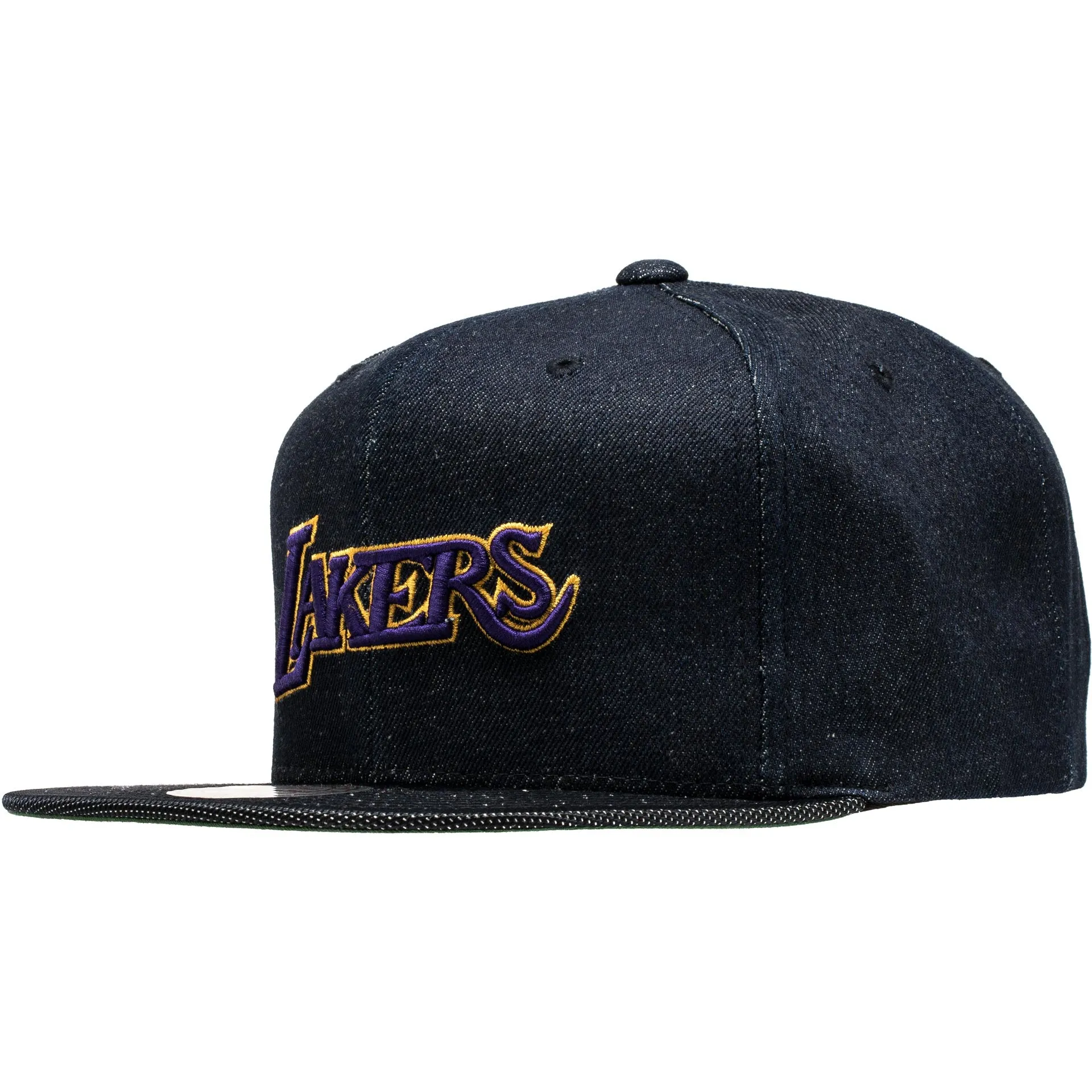 Los Angeles Lakers NBA Raw Snapback Men's - Denim/Yellow sold by Nice Kicks Retail product image thumbnail 2