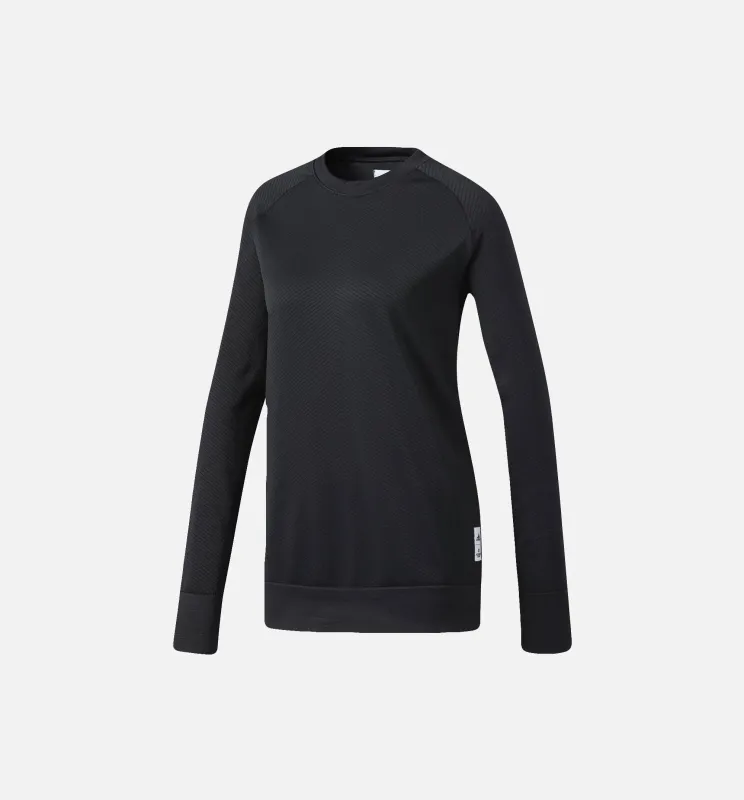 adidas Athletics X Reigning Champ Primeknit Crew Sweatshirt Women's - Black sold by Nice Kicks Retail