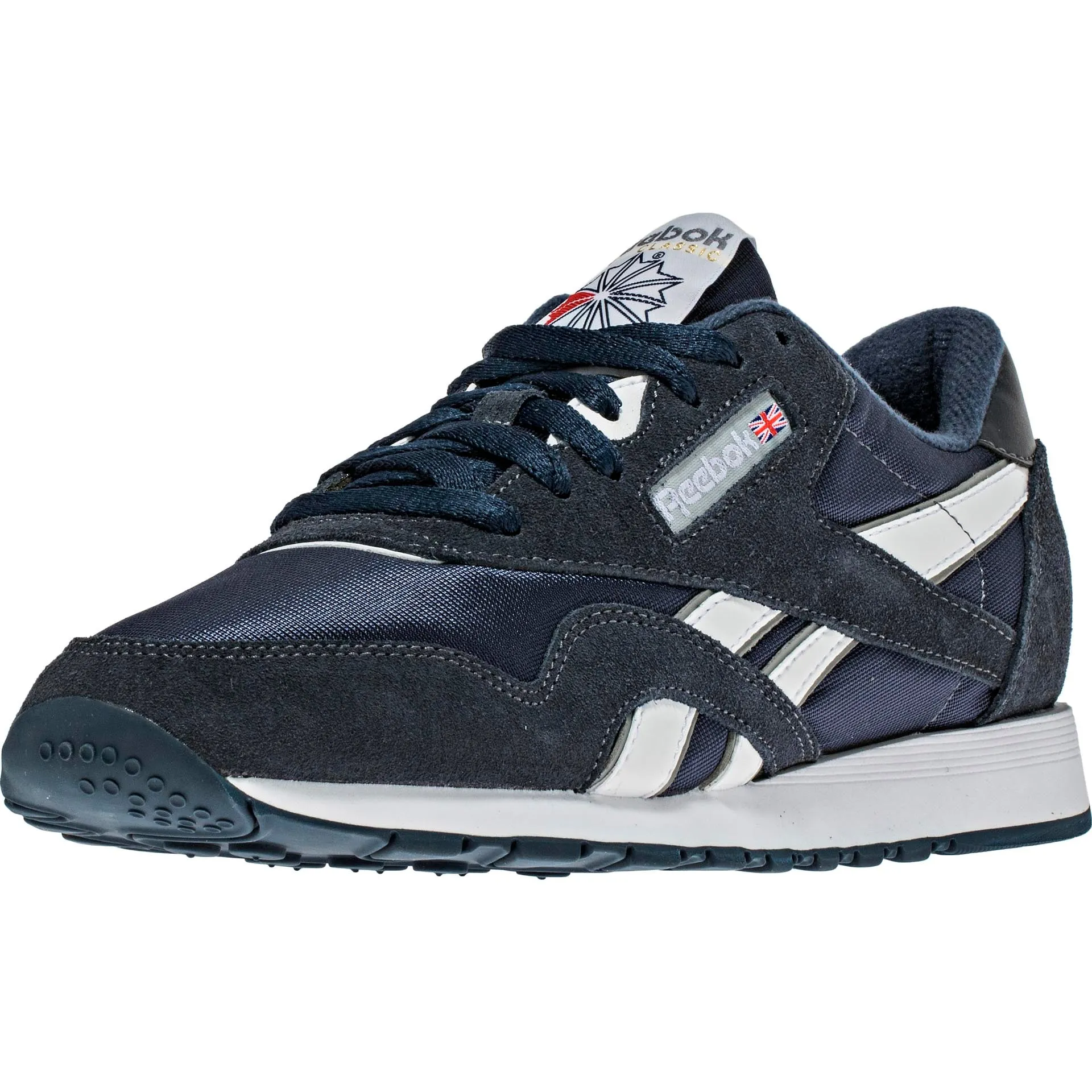 Classic Nylon Mens Lifestyle Shoe - Team Navy/Platinum sold by Nice Kicks Retail product image thumbnail 2