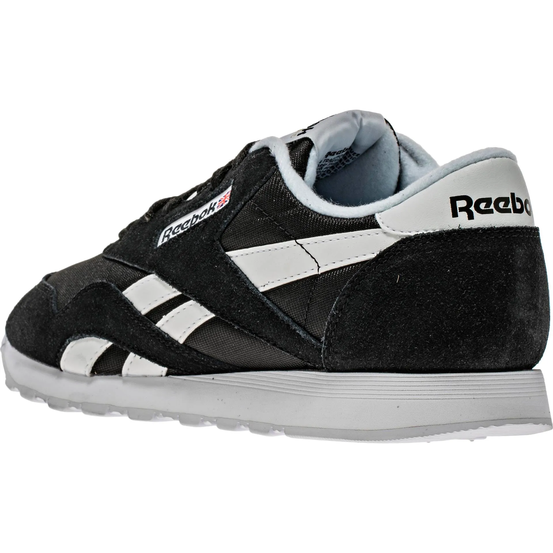 Classic Nylon Mens Lifestyle Shoe- Black/White sold by Nice Kicks Retail product image thumbnail 3