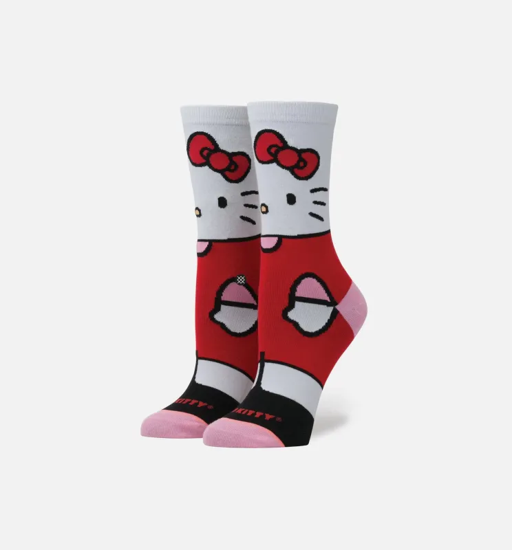 Stance X Sanrio Hello Kitty Socks Women's - Pink/Red/White/Black made by Stance