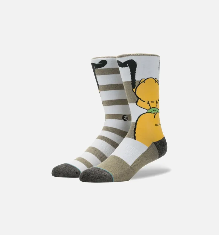 Pluto Socks Men's - Grey/Black/Multi made by Stance