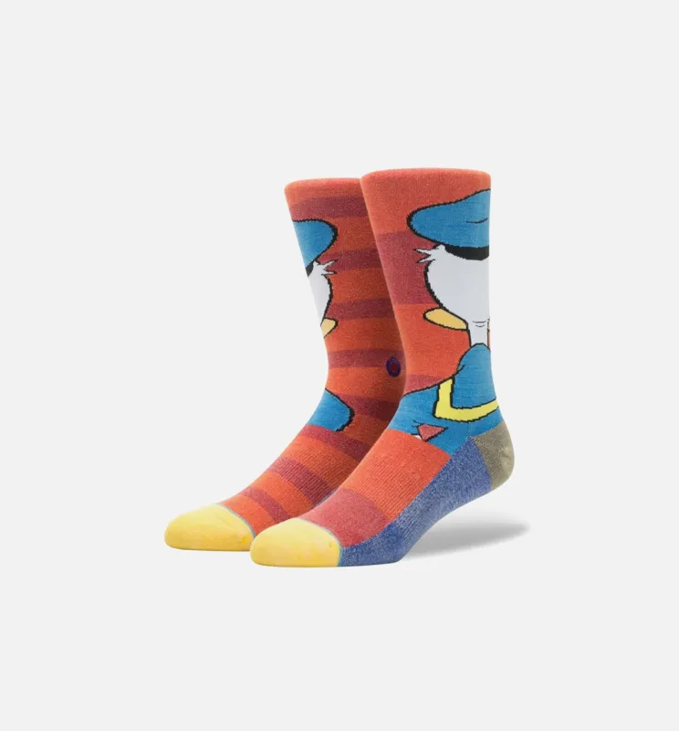 Donald Duck Socks Men's - Red/Blue/White/Black/Yellow made by Stance
