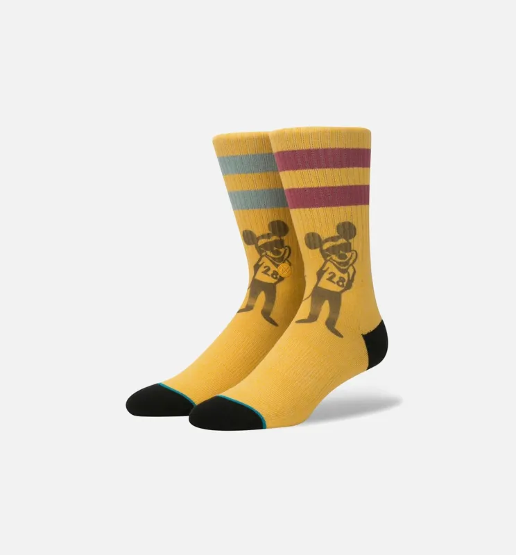 Russ Pope Mickey Socks Men's - Gold/Black made by Stance