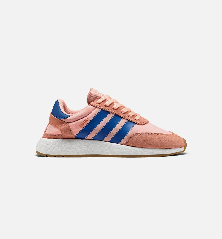 Iniki Runner Womens Running Shoe - Pink/Blue/White/Gum made by Adidas