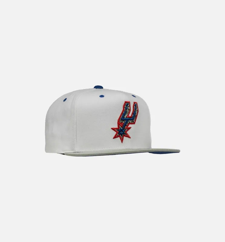 San Antonio Spurs NBA 88 Snapback Hat Men's - White/Red made by Nice Kicks Retail