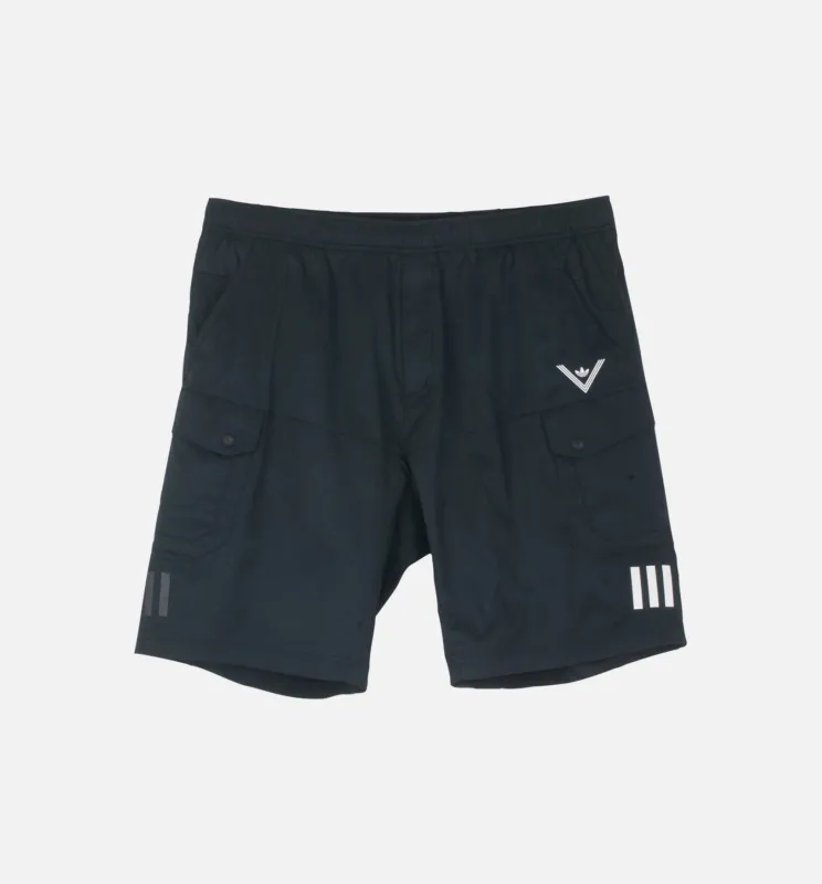 White Mountaineering Womens Short Pants - Black made by Adidas