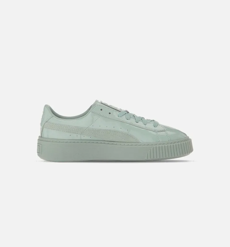 Basket Platform Patent Women's - Blue Surf made by Puma