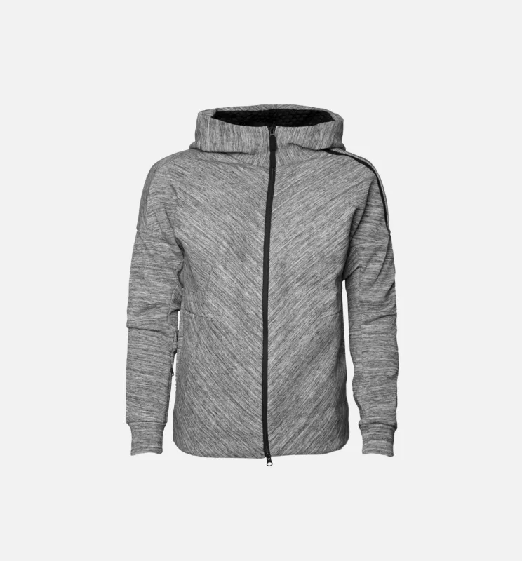 Z.N.E. Travel Hoodie Men's - Medium Heather Grey made by Adidas