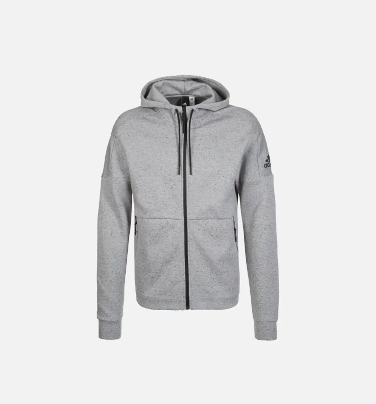 ID Stadium Jacket Men's - Heather Grey made by Adidas