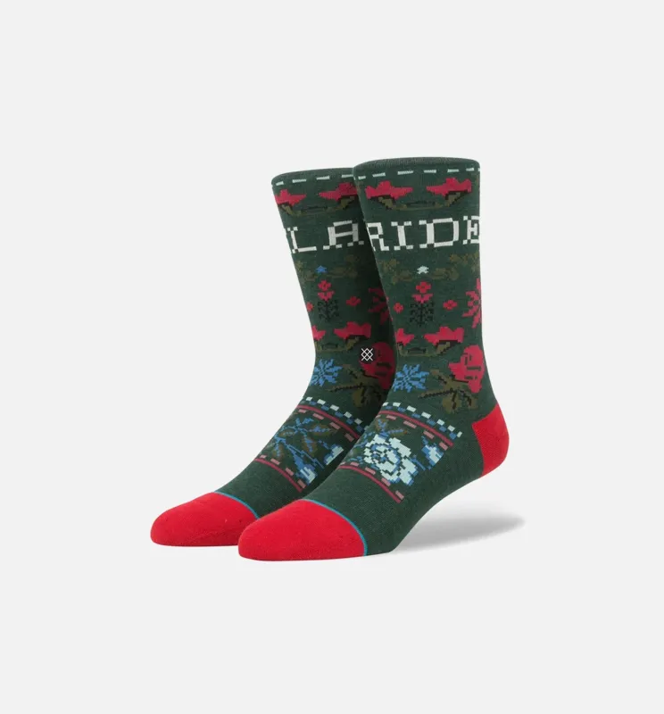 Slay Ride Crew Socks - Green sold by Nice Kicks Retail