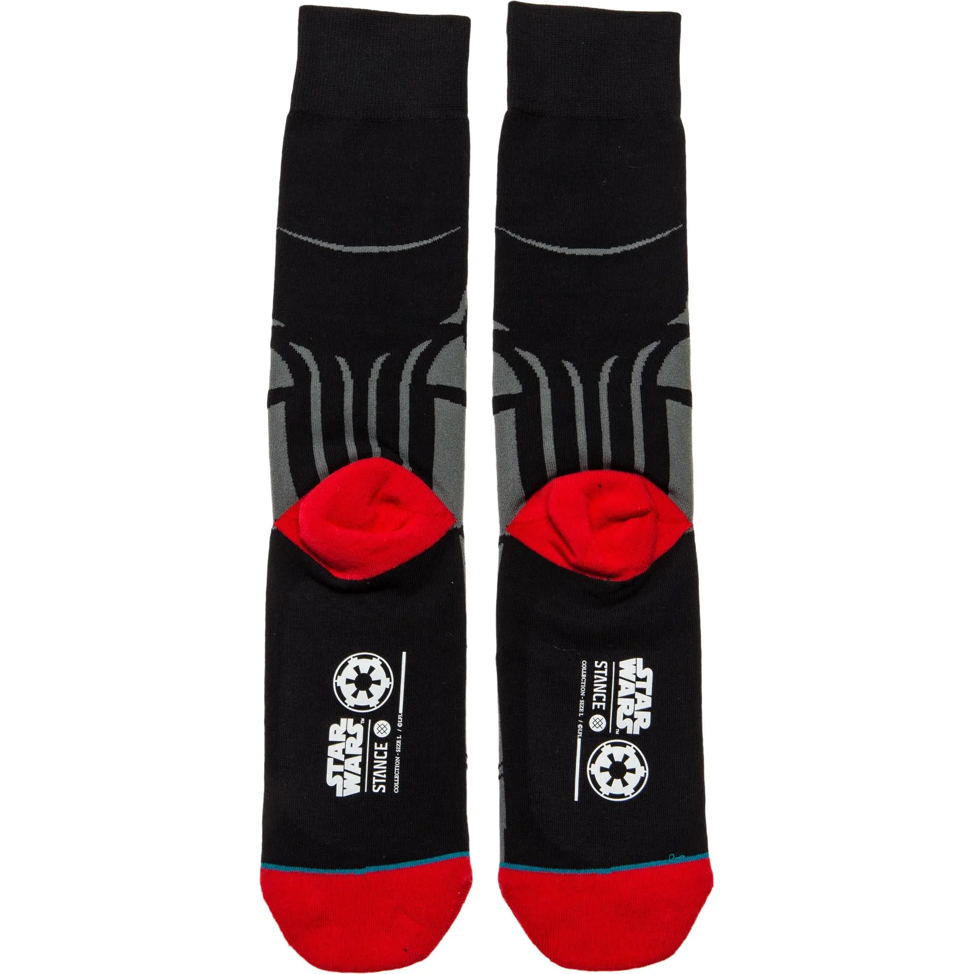 Star Wars Vader Crew Socks - Black sold by Nice Kicks Retail product image thumbnail 2