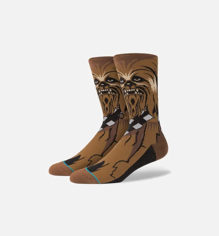 Star Wars Chewie Crew Socks - Brown sold by Nice Kicks Retail