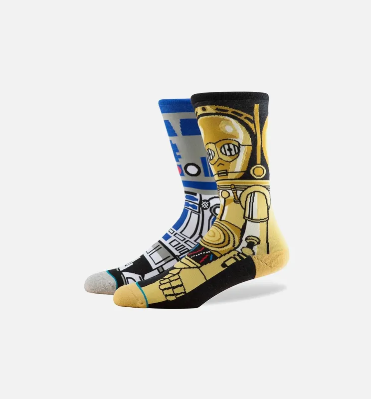Star Wars Droid Crew Socks - Blue sold by Nice Kicks Retail