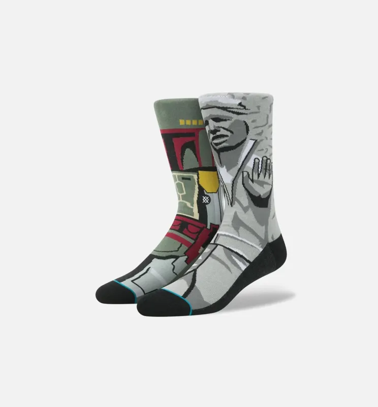 Star Wars Frozen Bounty Crew Socks - Grey made by Stance