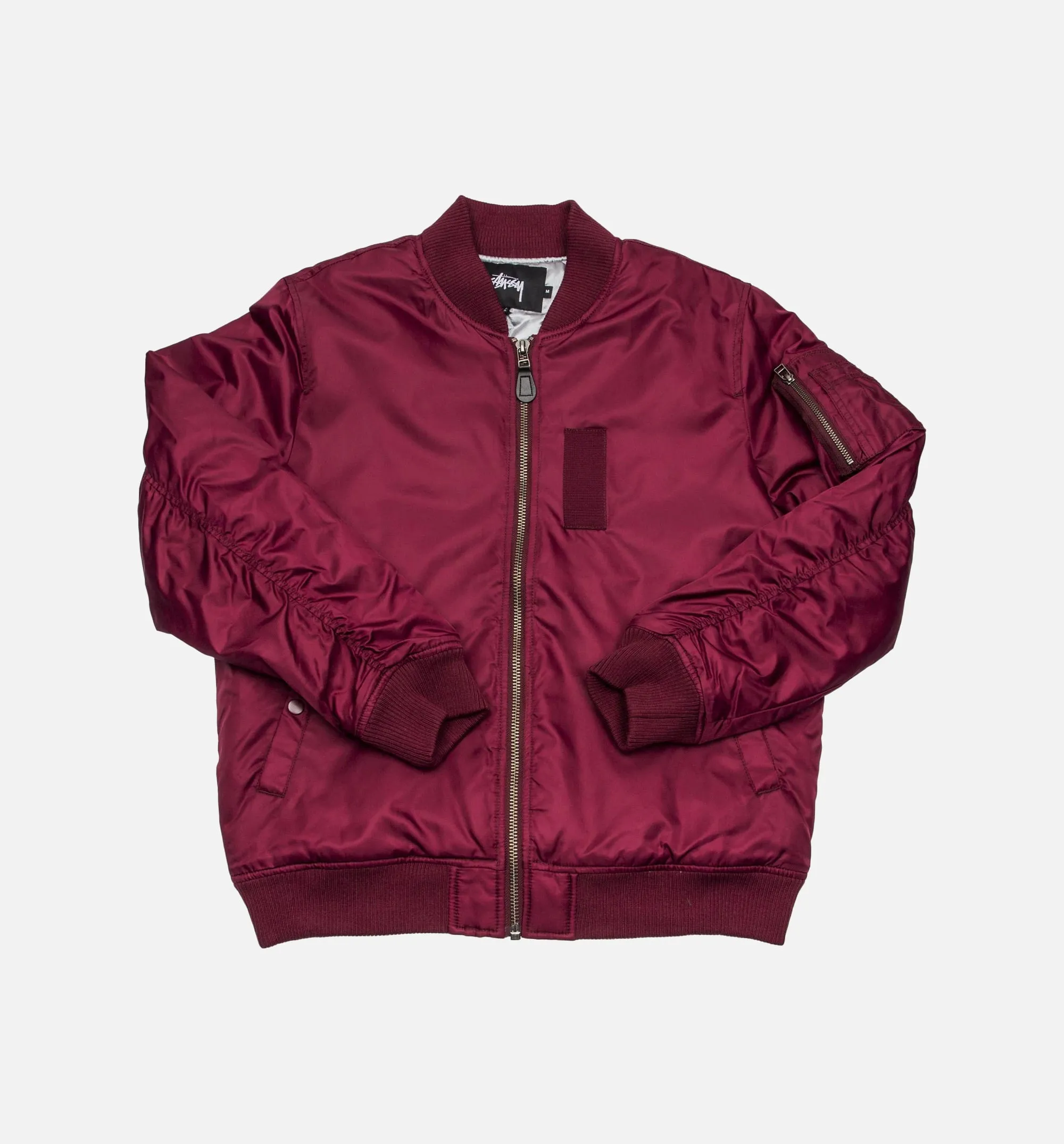 MA 1 Mens Jacket - Burgundy sold by Nice Kicks Retail