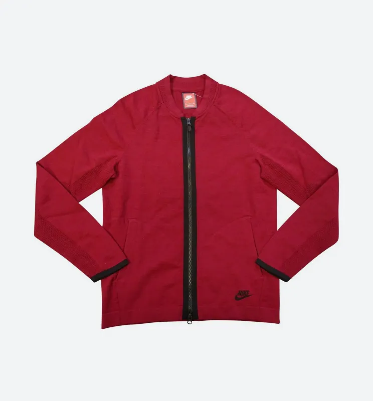 Sportswear Tech Knit Bomber Jacket Men's - Team Red/Black made by Nike