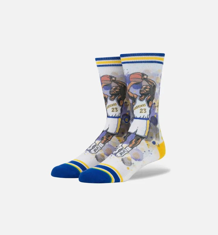 Golden State Warriors Rock Socks Men's - Blue made by Stance