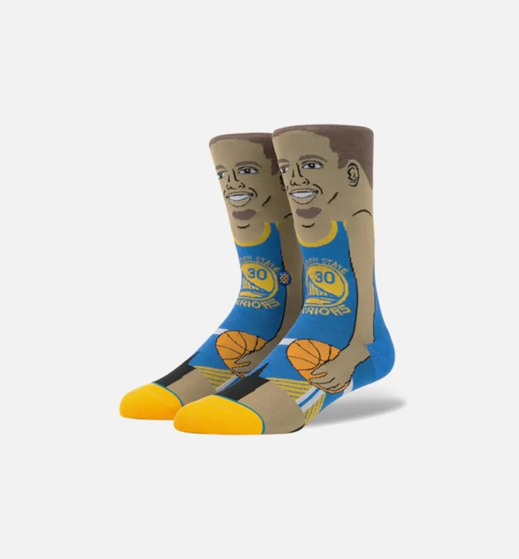 Stephen Curry Socks Men's - Blue sold by Nice Kicks Retail