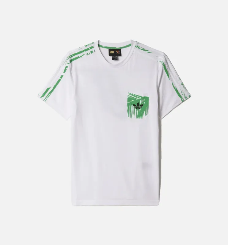 Pharrell Williams BBC Tee "Palm Trees" Men's - White/VIvid Green made by Nice Kicks Retail