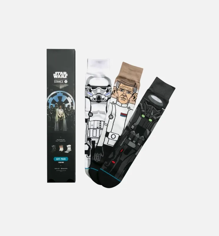 Star Wars Rogue One 3 Pack Socks - Black made by Stance