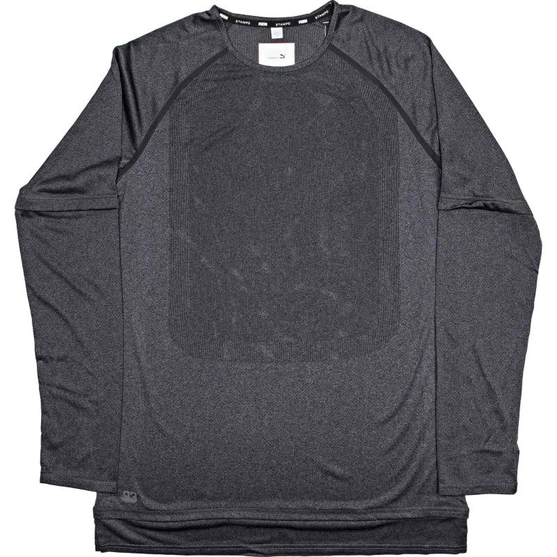 Puma X Stampd Long Sleeve Raglan (Mens) - Black made by Puma
