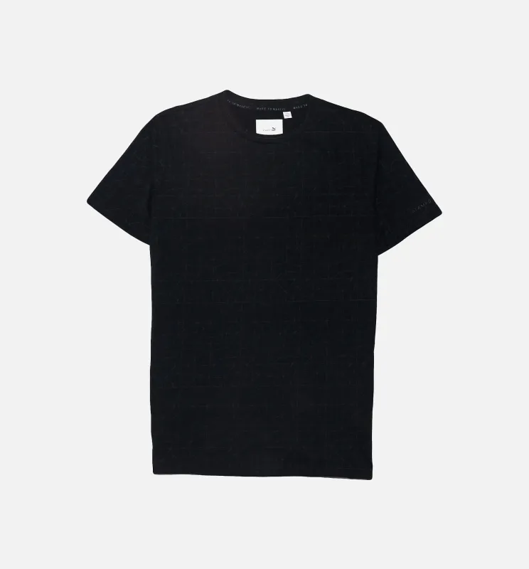 Stampd AOP Tee Mens T-Shirt - Black made by Puma