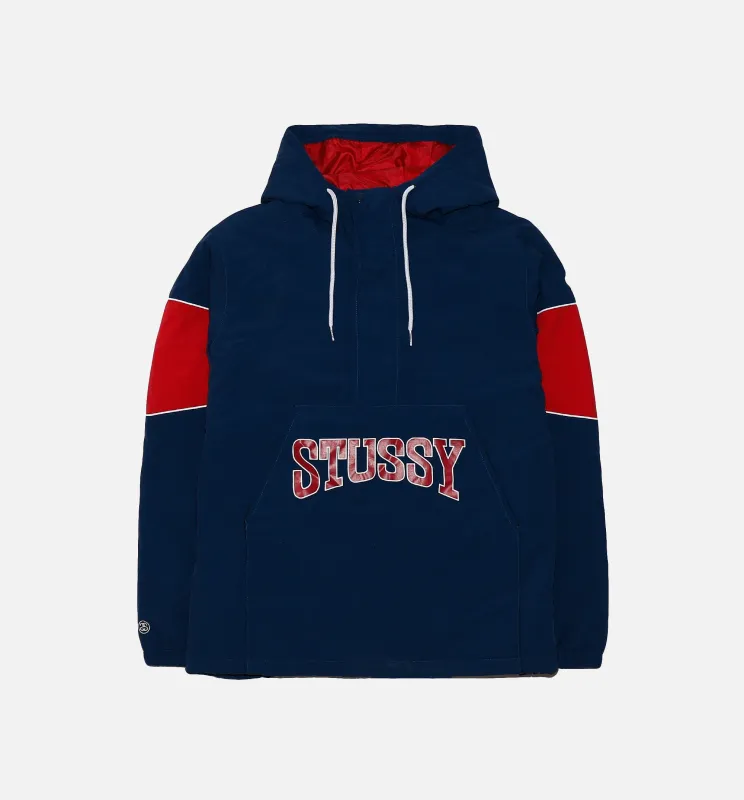 Sport Pullover Jacket Mens Jacket - Navy made by Stussy