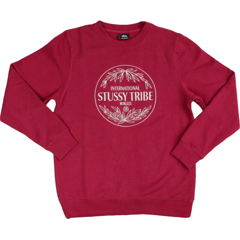 Stüssy Marathon Crew - Dark Red sold by Nice Kicks Retail