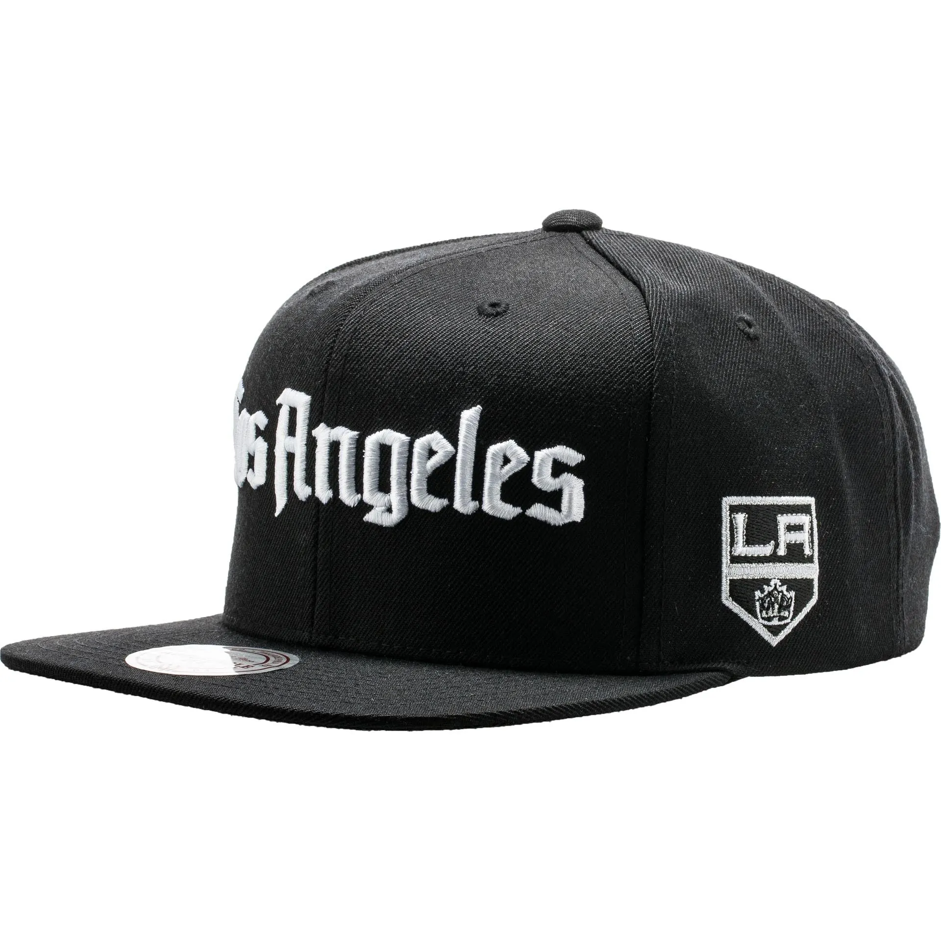 Los Angeles Kings Gothic Snapback Hat - Black/White sold by Nice Kicks Retail product image thumbnail 2