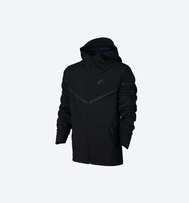 Tech Windrunner Mens Jacket - Black/Obsidian/Black made by Nike