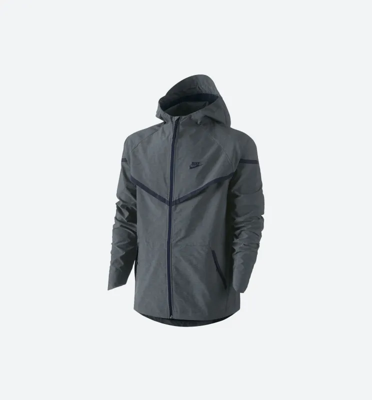 Tech Windrunner Mens Jacket - Cool Grey/Obsidian made by Nike