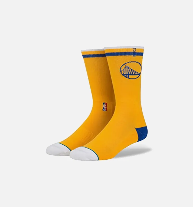 NBA Golden State Warriors Socks (Mens) - Yellow sold by Nice Kicks Retail