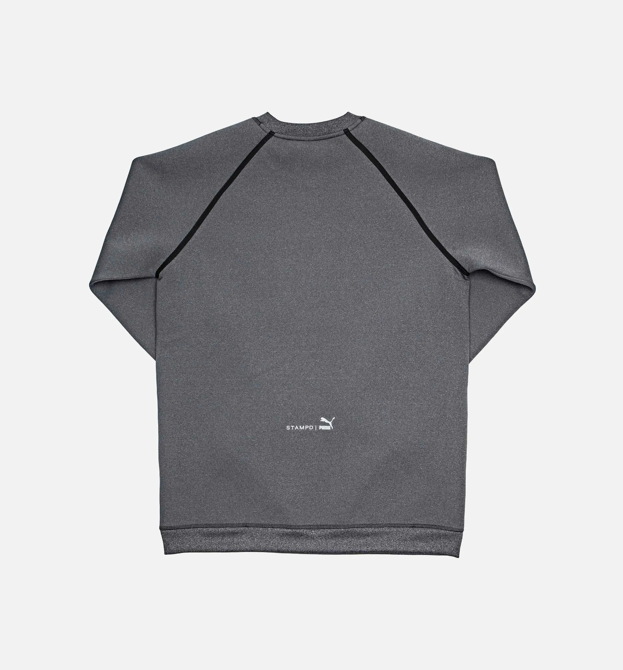 Puma X Stampd Mesh Long Sleeve Mens Crew - Grey sold by Nice Kicks Retail product image thumbnail 2