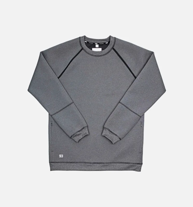 Puma X Stampd Mesh Long Sleeve Mens Crew - Grey made by Puma