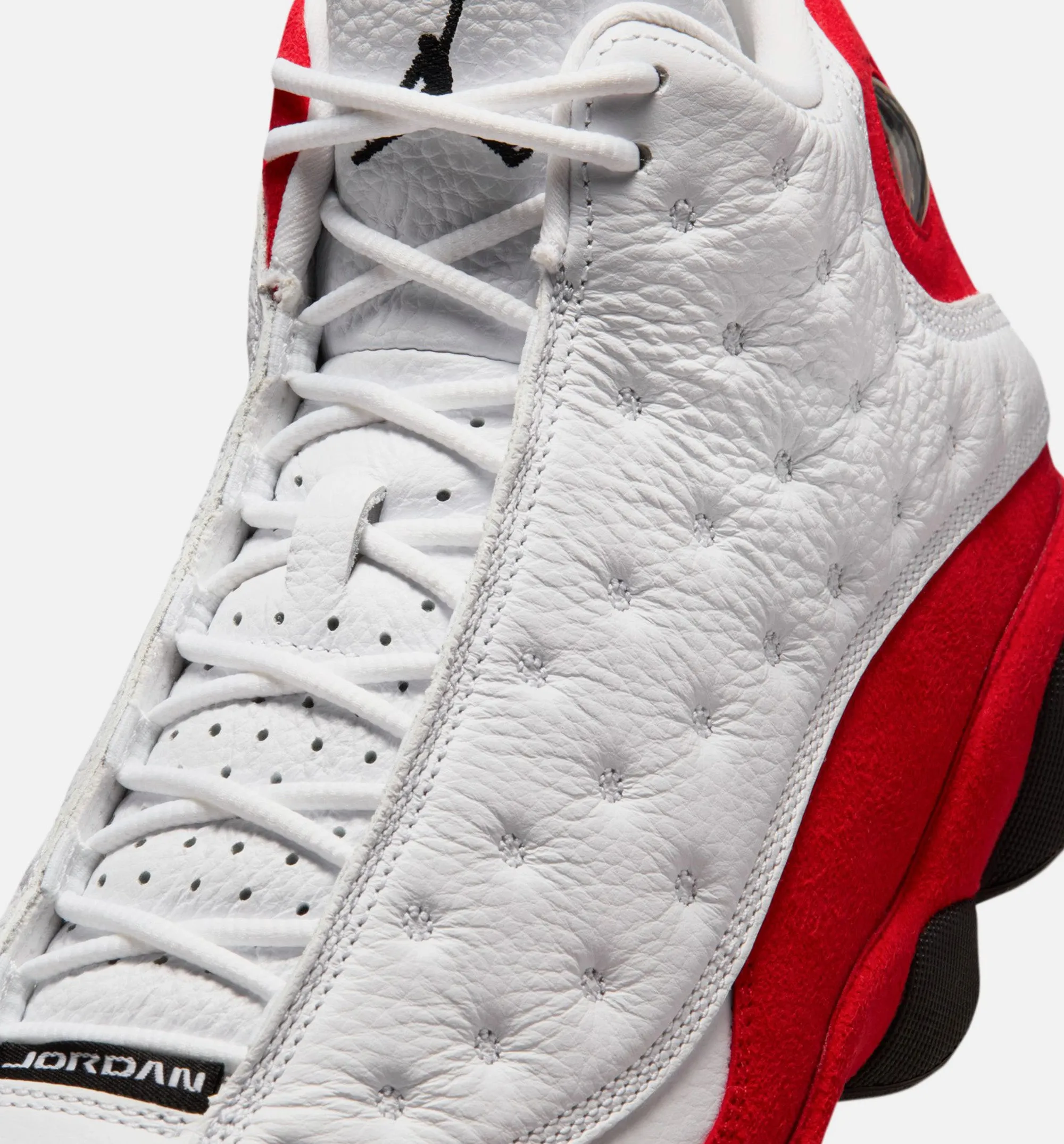 Air Jordan 13 Retro White And University Red Mens Lifestyle Shoe - White/Black/True Red sold by Nice Kicks Retail product image thumbnail 3