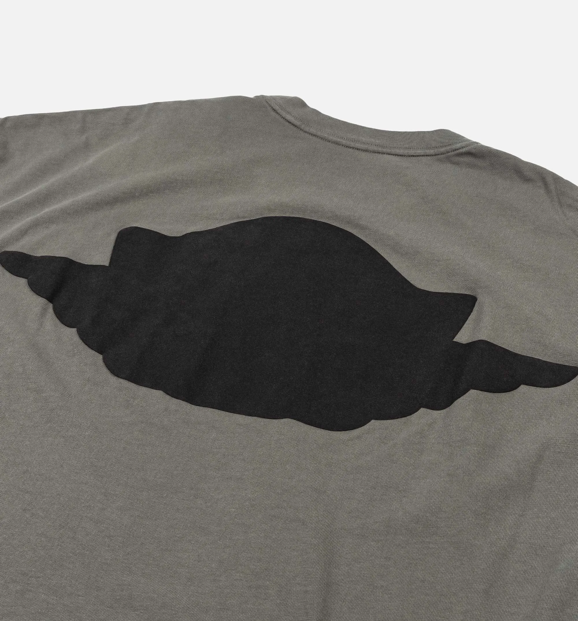 Air Jordan Wings Mens Long Sleeve Shirt - River Rock sold by Nice Kicks Retail product image thumbnail 2