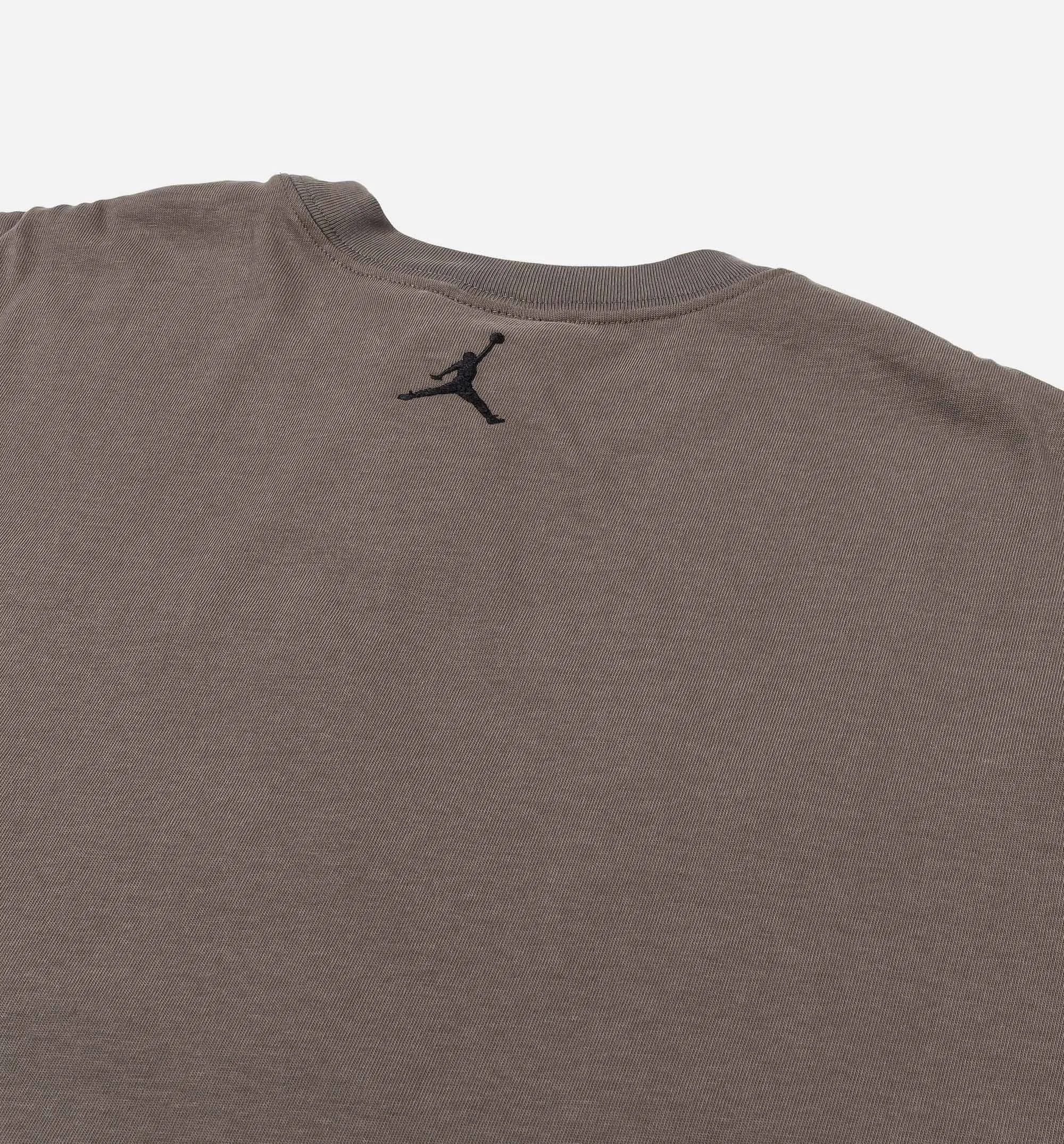 Air Jordan Oversized Mens Long Sleeve Shirt - Cave Stone sold by Nice Kicks Retail product image thumbnail 2