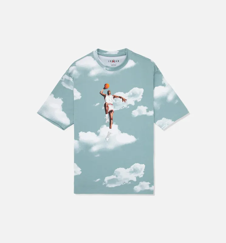 Essentials Statement 85 AOP Tee Mens T-shirt - Blue made by Jordan