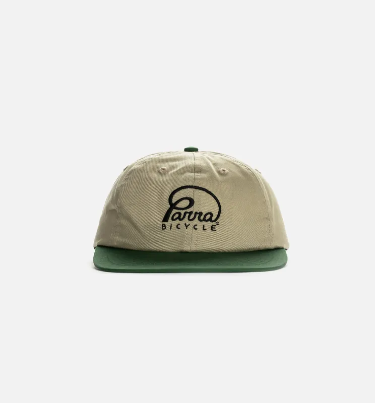 Bicycle Logo 6 Panel Mens Hat - Green made by by Parra
