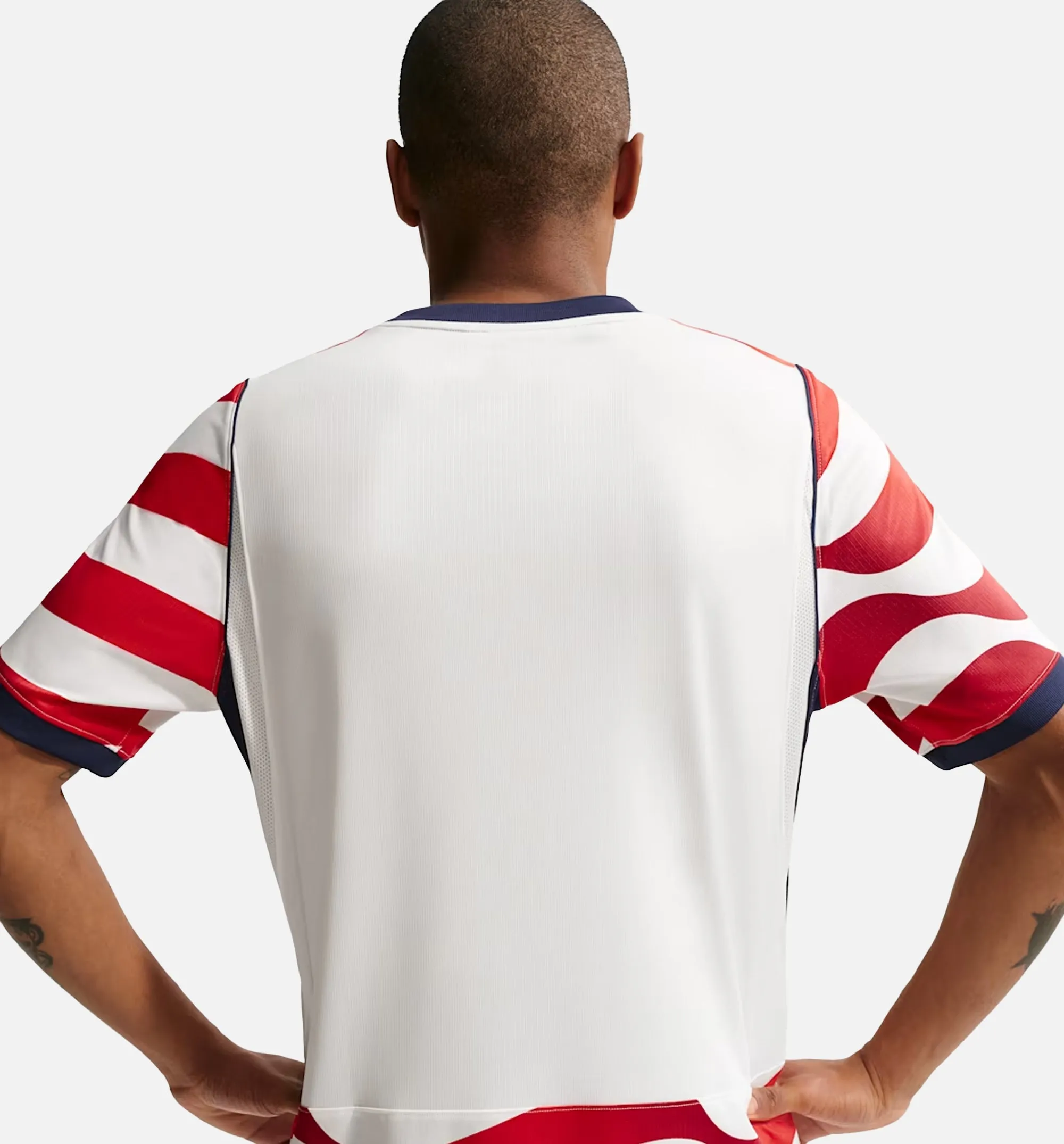 USMNT 2026 Stadium Home Dri Fit Replica Mens Jersey - Sail/Midnight Navy/Midnight Navy sold by Nice Kicks Retail product image thumbnail 2