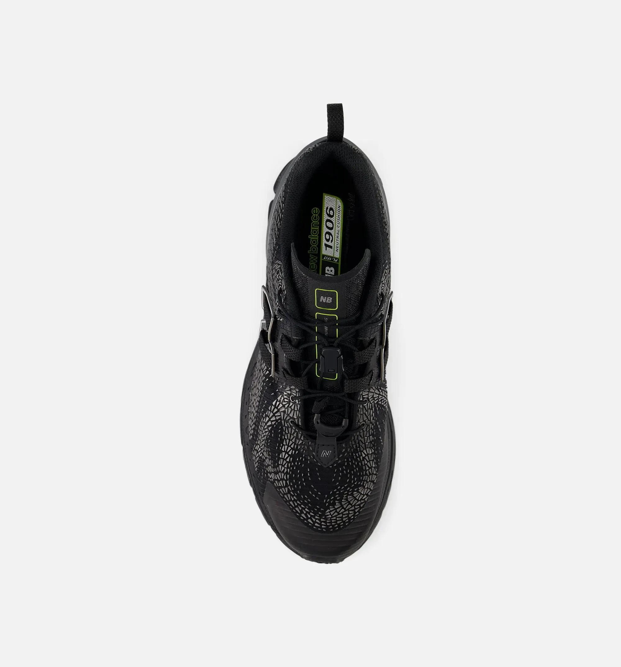 1906F Mens Lifestyle Shoe - Black/Alkaline Green sold by Nice Kicks Retail product image thumbnail 2