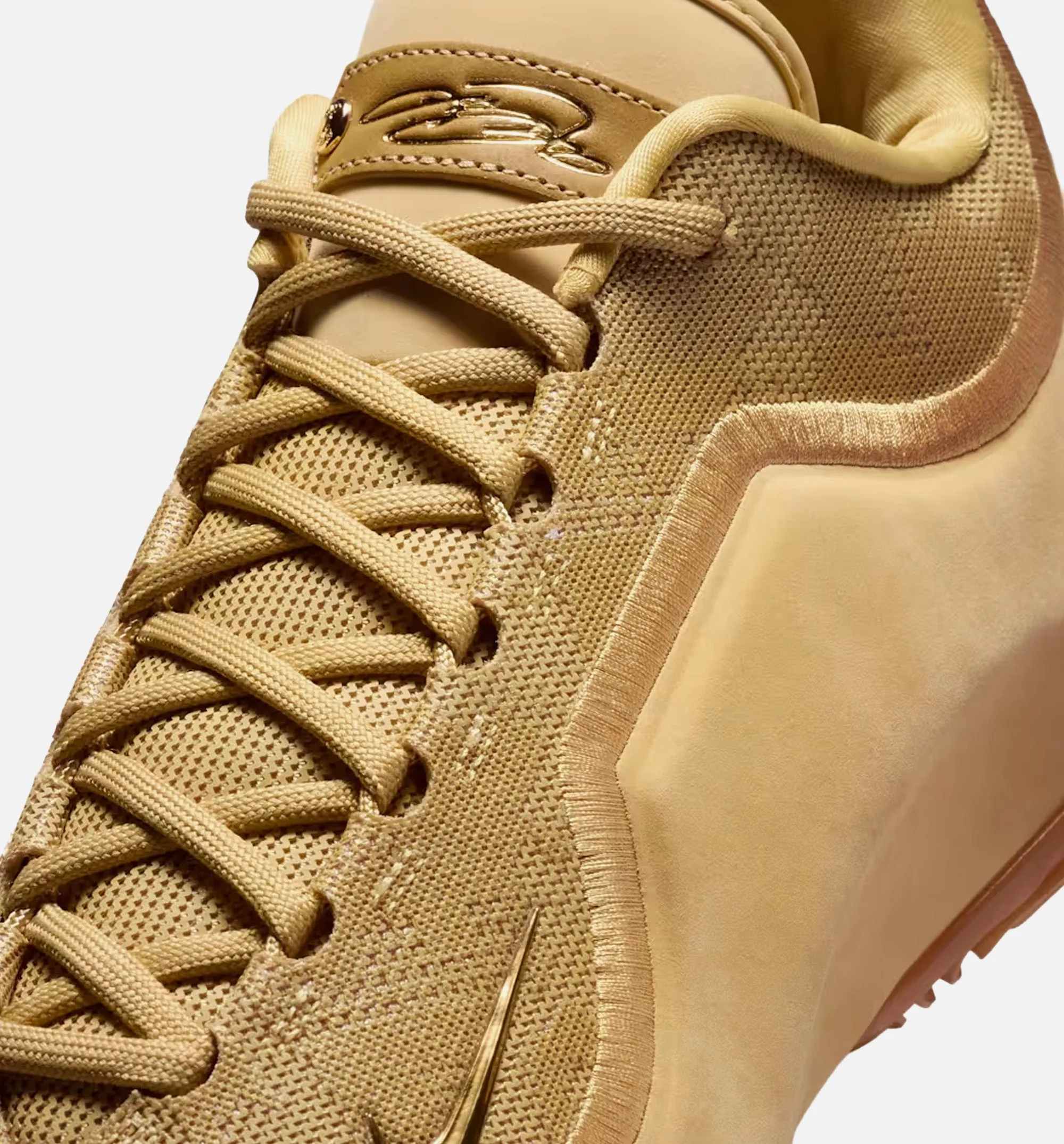 LeBron XXIII Honor Society Mens Basketball Shoe - Wheat Gold/Gum Medium Brown/Magic Ember/Wolf Grey sold by Nice Kicks Retail product image thumbnail 3
