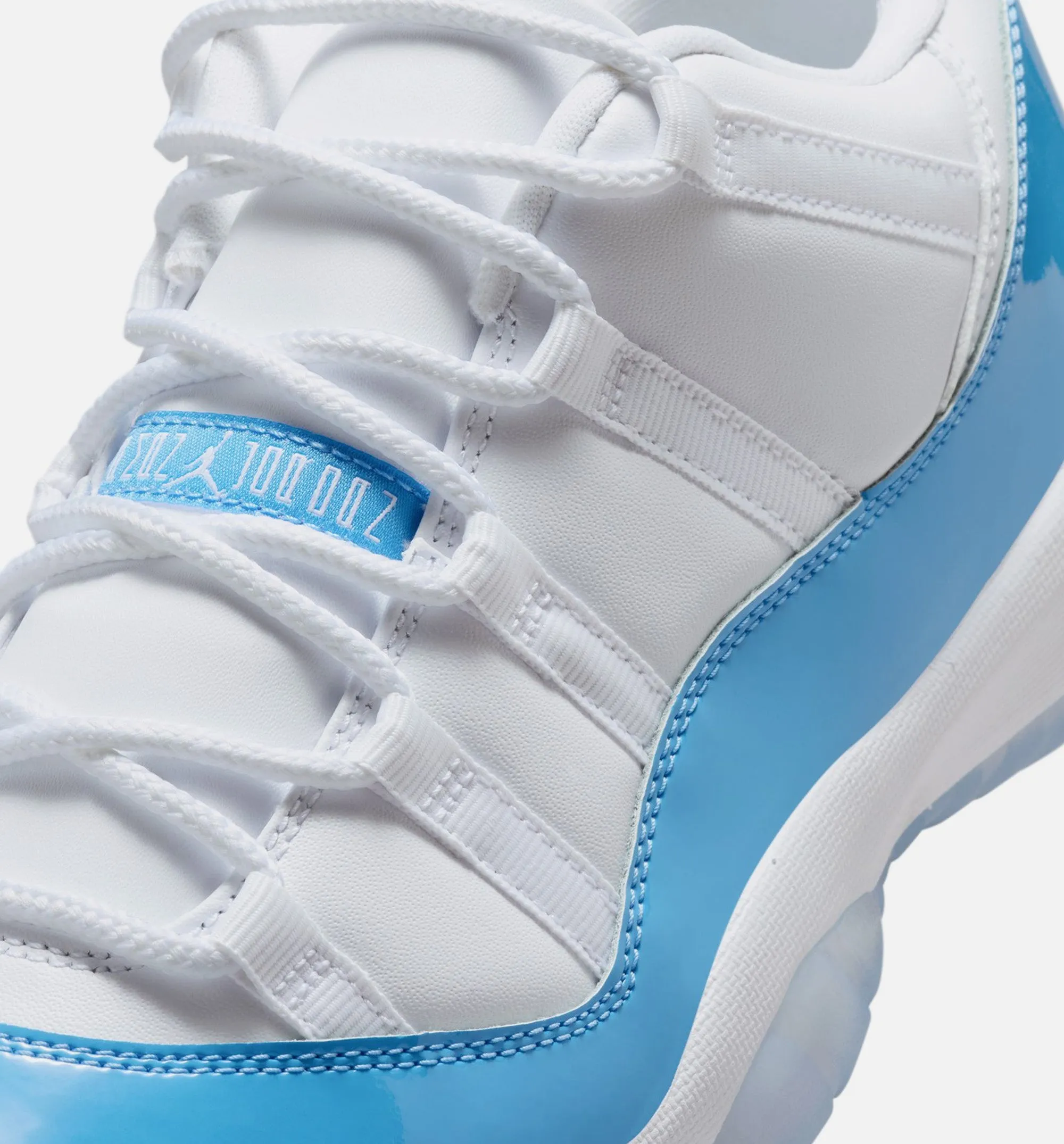 Air Jordan 11 Retro Low University Blue Mens Lifestyle Shoe - White/University Blue/Black Free Shipping sold by Nice Kicks Retail product image thumbnail 3