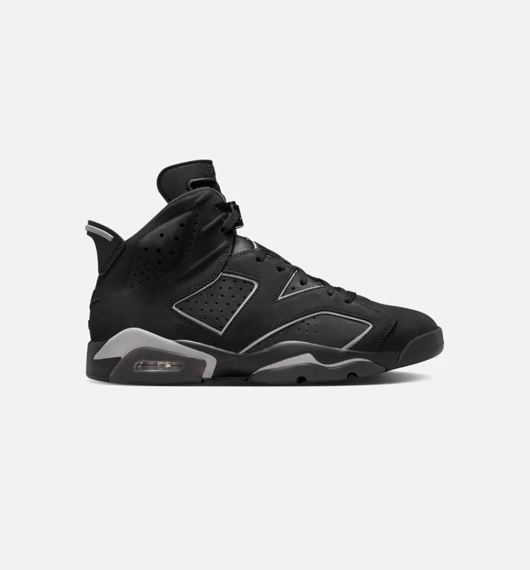 Air Jordan 6 Cap And Gown Mens Lifestyle Shoe - Black/Reflective Silver/Black Free Shipping made by Jordan
