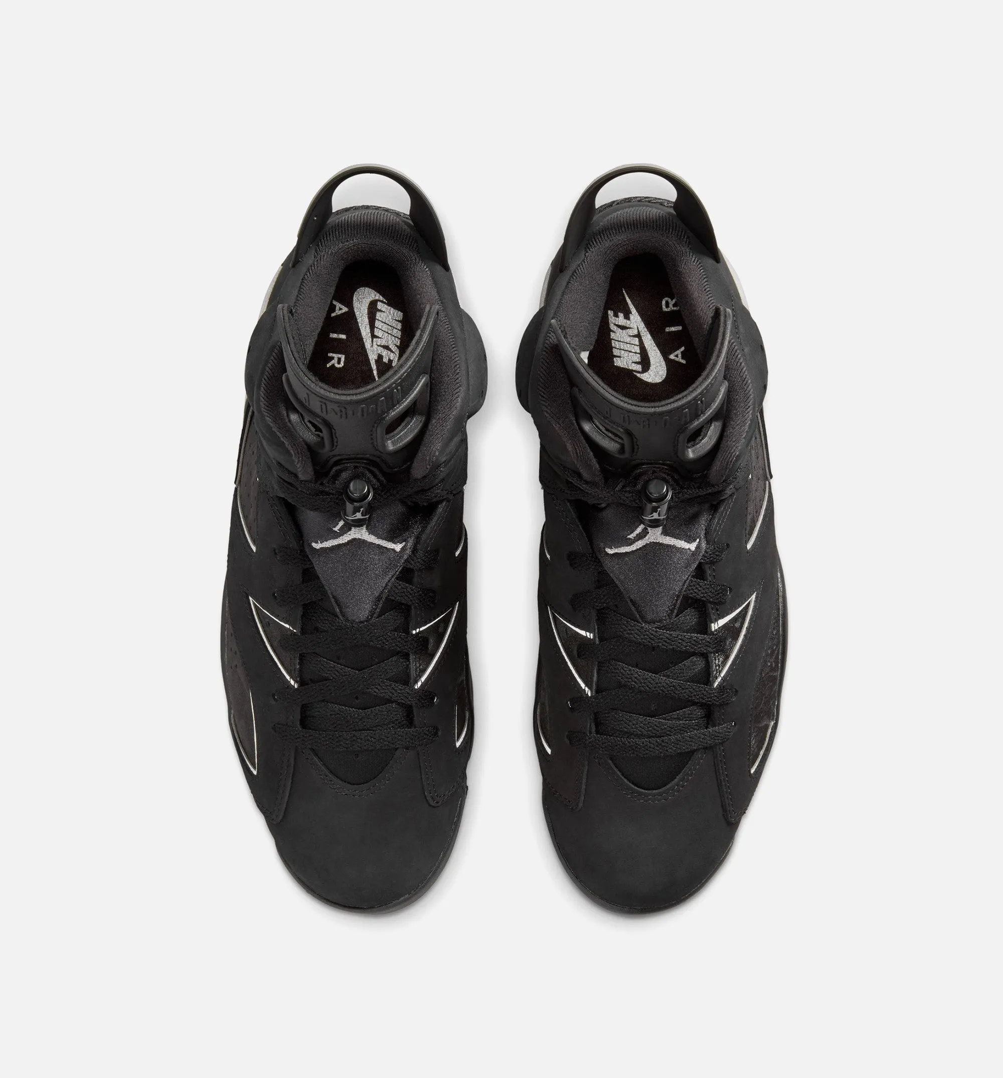 Air Jordan 6 Cap And Gown Mens Lifestyle Shoe - Black/Reflective Silver/Black Free Shipping sold by Nice Kicks Retail product image thumbnail 5