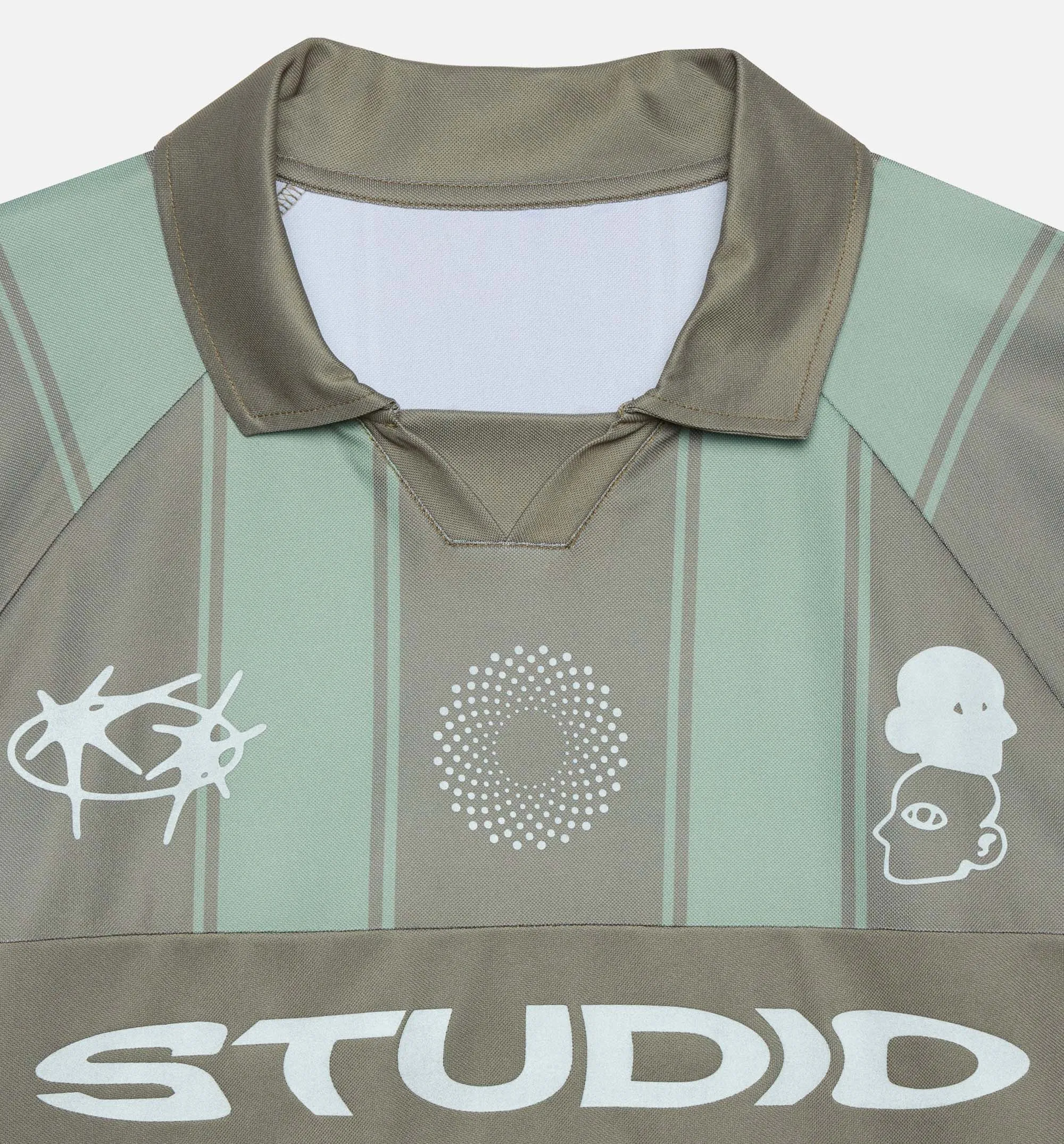 Studio Soccer Mens Jersey - Moss sold by Nice Kicks Retail product image thumbnail 3
