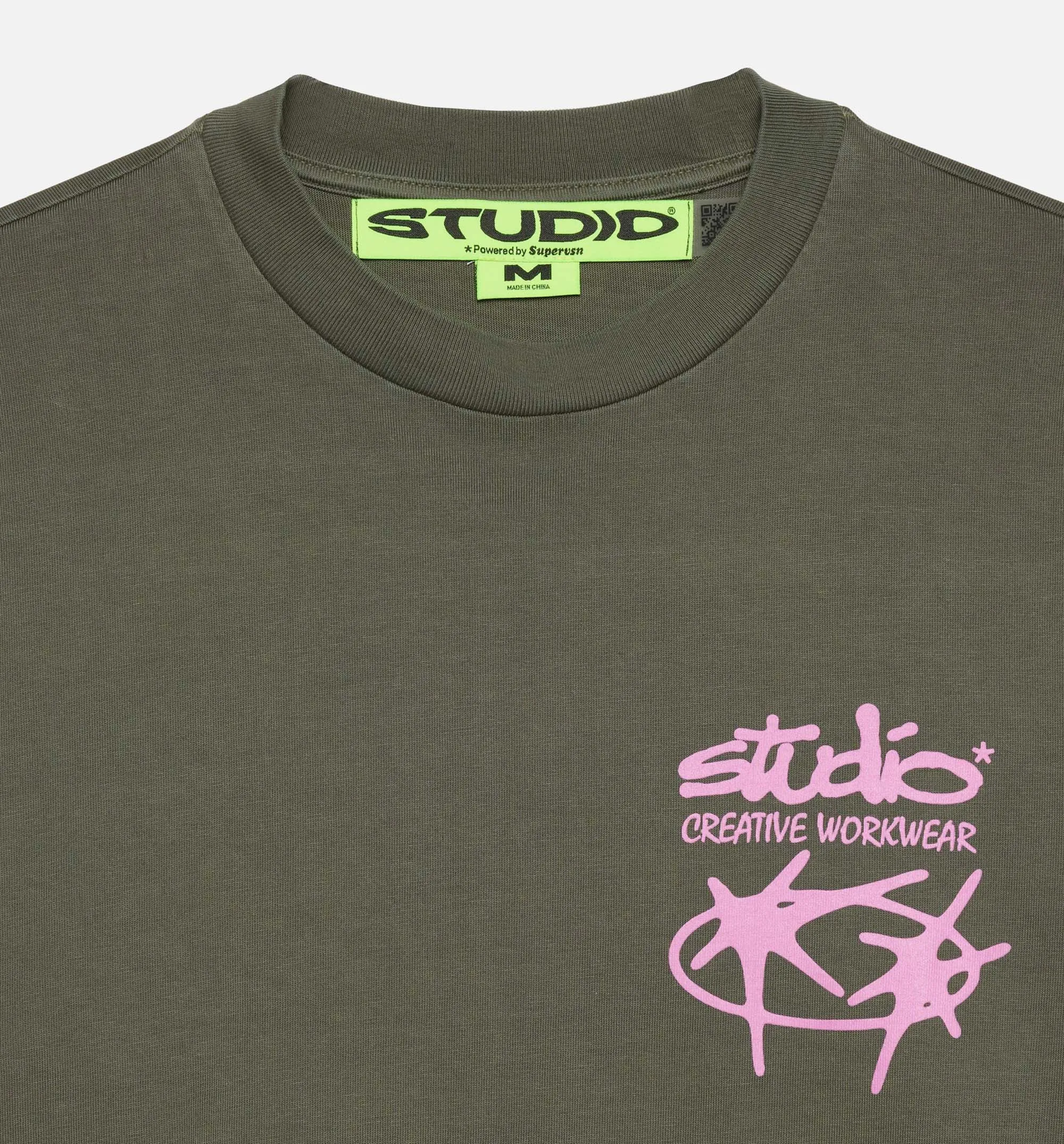 Studio Flora Mens Long Sleeve Shirt - Olive sold by Nice Kicks Retail product image thumbnail 3